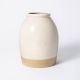 11" x 8" Crock Stoneware Vase Beige - Threshold™ designed with Studio McGee