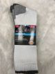 DICKIES MENS THERMAL SOCKS 2 PK-WHITE