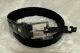 MENS SPLIT LEATHER BELTS-BLACK SZ 30-44 (G061BL)B)