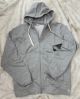 CORY VINES MENS GREY HOODIE FULL ZIP - PRE $75