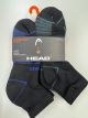 HEAD MENS QUARTER SOCKS - 8 PK - SZ 7-12