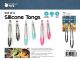 SILICONE TONGS 12