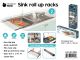 ROLLING SINK RACK SET OF 2