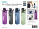 34 OZ. WATER BOTTLE FROSTE DUAL STRAW WITH LOCK LID