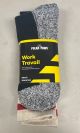 POLAR PAWS 2PK MENS WORK SOCK