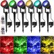 6 Pack Low Voltage LED Landscape Lighting Warm White 3000K & Color Changing, T-SUNUS