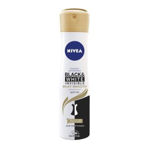 NIVEA ANTIPERSPIRANT BLACK AND WHITE INVISIBILE SILKY SMOOTH 250 ML.