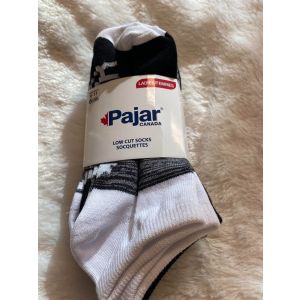 PAJAR CANADA LADIES HALF CUSHIONED LOW CUT SOCK 6 PK. - SIZE 9-11 - ASSORTED COLOR