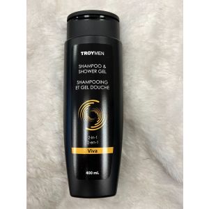 MENS TROY 2 IN 1 SHAMPOO AND BODY WASH - VIVA - 400 ML.