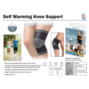 COMPRESSION SLEEVE KNEE SELF WARMING