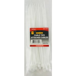 CABLE TIES - 50 PCS. - 3.5 MMX200 MM 8 INCH