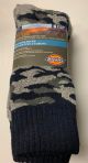 DICKIES MENS SEASON SOCKS 4 PK. - NAVY/BLACK