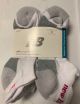 NEW BALANCE 6 PK. LADIES SOCKS ANKLE - WHITE