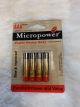 MICROPOWER BATTERIES SUPER HEAVY DUTY -AAA 4PK.