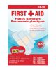 ASSORTED CLEAR BANDAGES - 50 PC.  