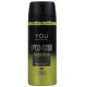 AXE DEODORANT & BODYSRAY - MENS - CLEAN FRESH - 150 ML.