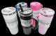 30oz Double-Wall Thermal Mug with a Straw- Stainless Steel - ASST.COLORS