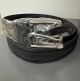 MENS SPLIT LEATHER BELTS - BLACK - SIZE 30-44 - (132BL)