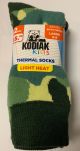 KODIAK BOYS THERMAL SOCKS 2 PK. - GREEN