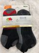 FRUIT OF THE LOOM BOYS 6PK BLACK NO SHOW SZ 3-9