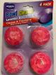 AMORAY BOWL CLEANER LAVENDAR BUBBLE TOILET - 4 PK.