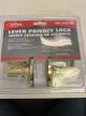 LEVER PRIVACY LOCK - GOLD