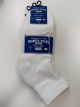 MENS LOOSE FIT TOP DIABETIC ANKLE SOCKS - 3 PK. -10-13 - WHT