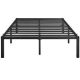 METAL PLATFORM BED FRAME-QUEEN