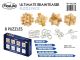 8 PIECE ULTIMATE BRAINTEASER PUZZLE PACK 