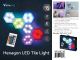 HEXAGON LED TILE LIGHT SET OF 6