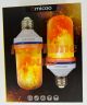 LED ORANGE FLAME BULBS - 5.2X2.5