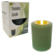 FLAMELESS CANDLE WITH TIMER - REAL WAX 
