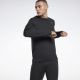 REEBOK MENS LONGSLEEVE TSHIRT - BLACK - MEDIUM