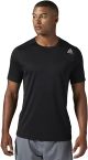 REEBOK MENS SHORTSLEEVE TSHIRT - BLACK - MEDIUM