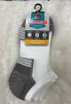 FRUIT OF THE LOOM BOYS 3 PK. ANKLE WHITE