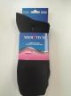 MEDITECH DIABETIC SOCKS 2 PK- SZ 6-10 - BLACK