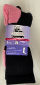 KODIAK PATHFINDER LADIES 2 PK. ROSE/BLACK - SZ-4-10