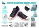 NO TIE SHOE LACES - SET OF 18  - BLACK ONLY 