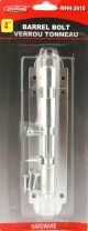 BARRELL BOLT 4" - SILVER
