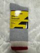 MENS POLAR PAWS WORK TRAVAIL GREY ALL PURPOSE SOCK - SZ 7-11 - 1 PR.