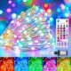 Minetom Fairy Lights Color Changing - 16 Colors 66 FT 200 LED Fairy String Lights with Remote